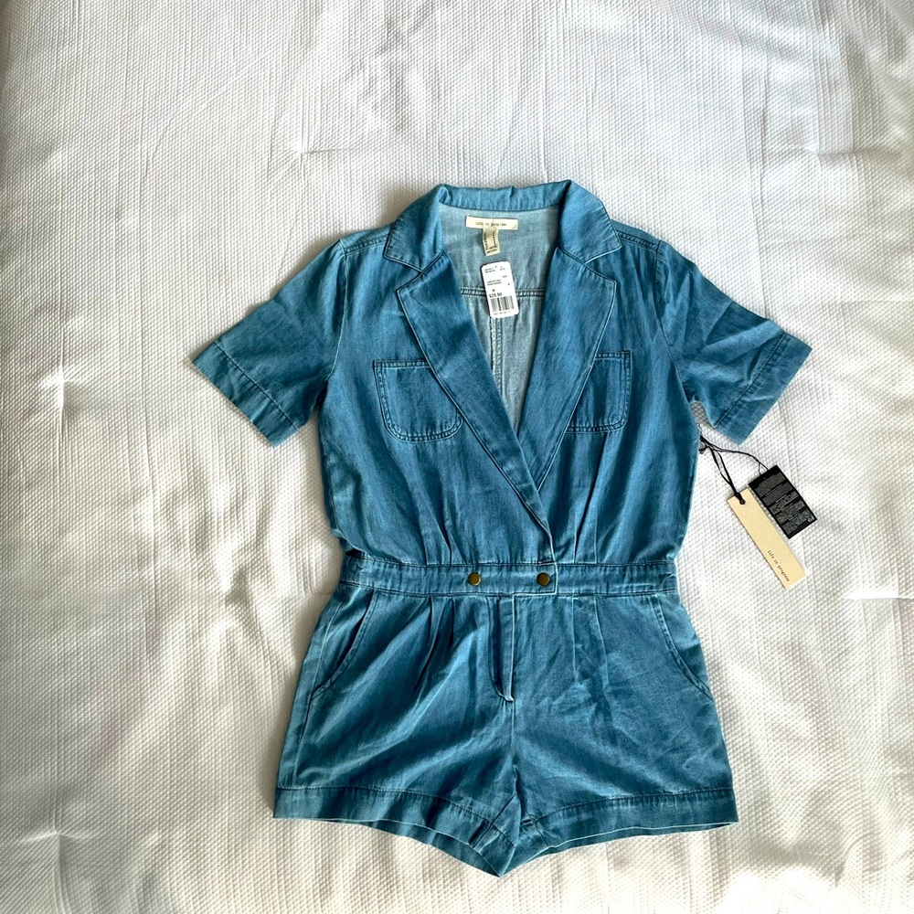 Brand New Forever21 denim jumpsuit, size M